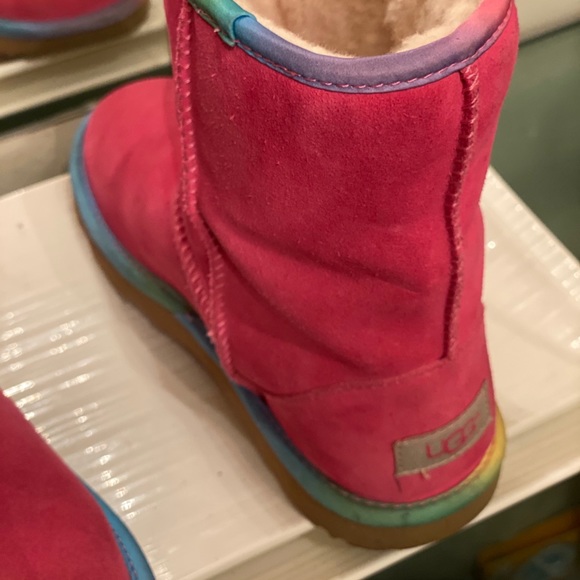 🌸sale Tie-dye pink UGG boots - Picture 3 of 8
